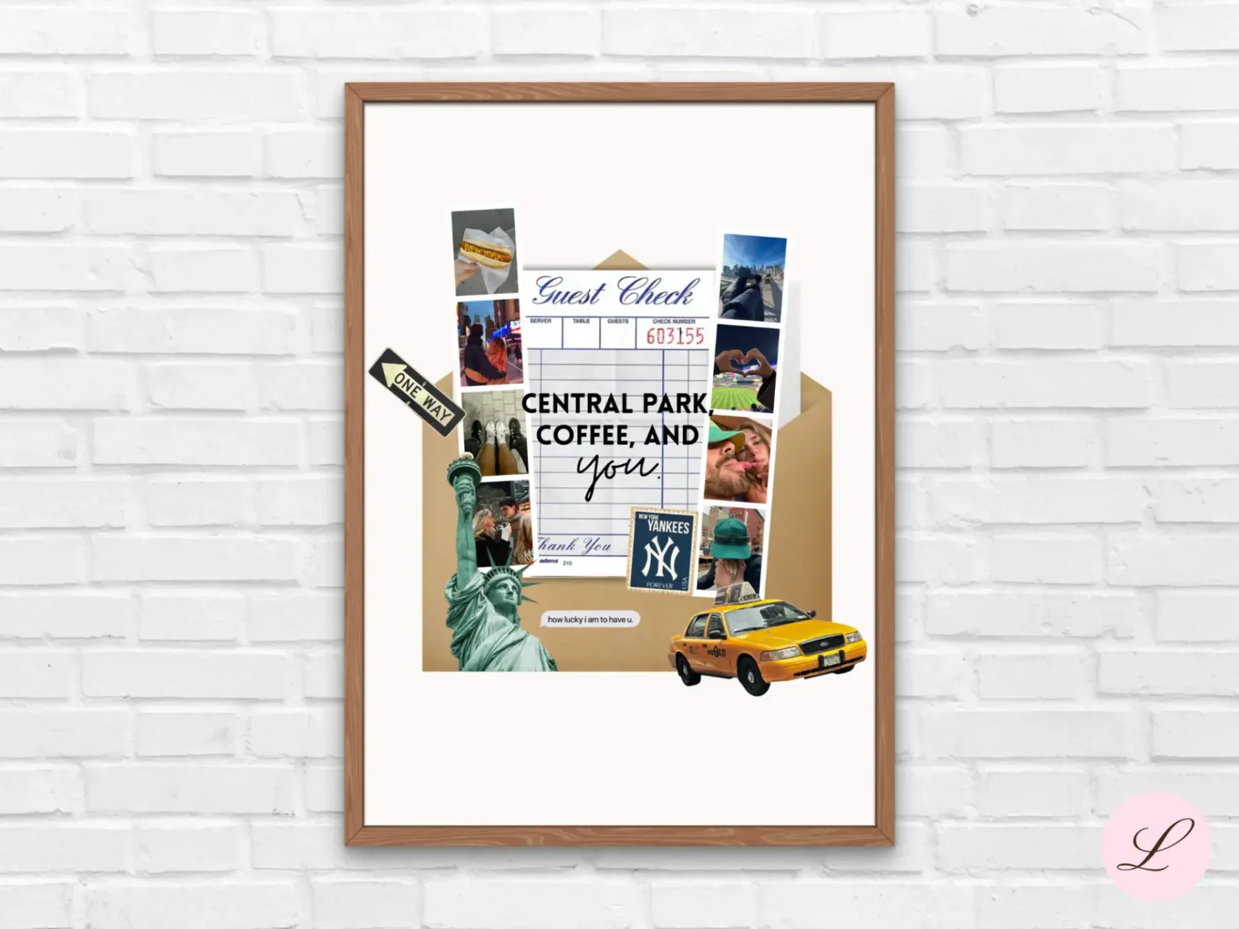 Couple Poster Travel Template | Editable Canva Wall Art | Printable & Personalized Digital Download Gift - Image 8