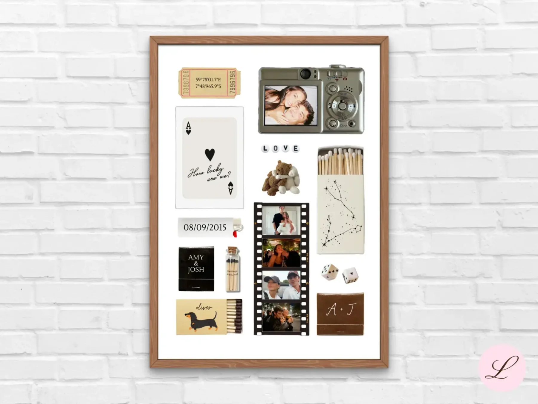 Warm Notes Matchbook Template | Printable & Editable Canva Design | Instant Download Gift - Image 8